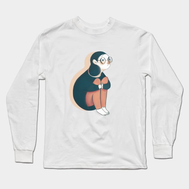 Waiting Long Sleeve T-Shirt by claudiamaestriny